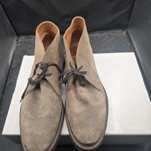 Men's Brown Leather Chukka Boots
